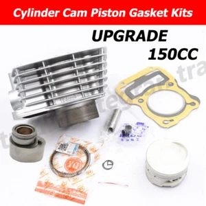 150cc Big Bore Cylinder Piston UPGRADE Cam Kit For Honda XR125L NXR125 BROS 13mm - Picture 1 of 9