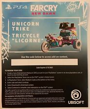 Farcry New Dawn Unicorn Trike DLC Add-On for Playstation 4 PS4
