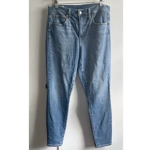 GAP Jeans Women Sz 12/31R Blue True Skinny High Rise Medium Wash - Picture 1 of 6