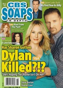 CBS Soaps In Depth Feb 6, 2017 STEVE BURTON-SHARON CASE-JASON THOMPSON-LASTOVIC - Picture 1 of 1