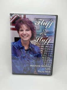 Fluff & Stuff Machine Quilting Technique by Paula Reid DVD New - S4-2 - Picture 1 of 3