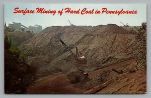 Palas para minería de carbón antracita camiones interruptor principal Shamokin PA cancelar c1971 - Imagen 1 de 2