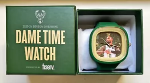 Damian Lillard Dame Time Watch 1/24/24 Milwaukee Bucks RARE Time Piece Brand New - Picture 1 of 6