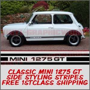 Calcomanías gráficas clásicas a rayas laterales Mini Cooper 1275 GT Clubman - Imagen 1 de 1