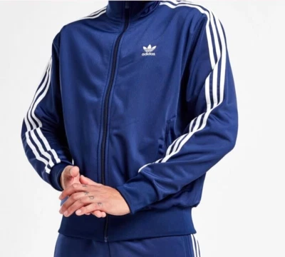 NEW MEN'S ADIDAS ORIGINALS FIREBIRD TREFOIL TRACK JACKET ~SIZE MEDIUM  #IR9893 - Image 1 of 4