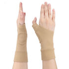 (L 6.3x3.1in)Thumb Wrist Support Compression Sports Hand Wrist Brace Sleeve SLS