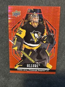 22-23 UD Allure Hockey Red Rainbow 52 Tristan Jarry