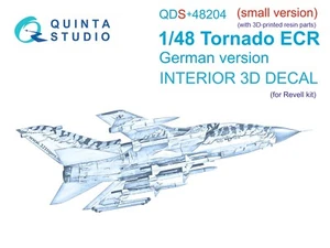 Calcomanía interior Quinta Studio QD+48204 3D + piezas de resina Tornado ECR (Revell) 1/48 - Imagen 1 de 19