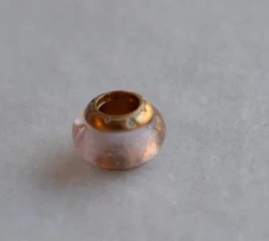 Brighton NWOT Transparency Love Beads - Rose & Gold - Spacer J9595D - Picture 1 of 4