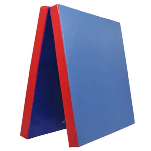 Grevinga® Klappbare Turnmatte (RG 22) 200x100x8cm BLAU-ROT (138248-bl-r) - Bild 1 von 6