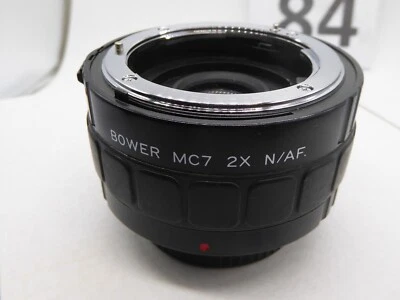 Nikon fit  MC7 Teleconverter AF x2 7 Element Tele Converter 2x MC7 bower n / af - Image 1 of 4