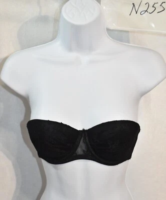 H&M Strapless Black Lace Bra Size 32B - Image 1 of 4