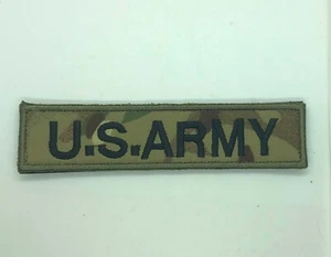US ARMY Distinguishing Name Tape Patch Hook and loop Fastener - Picture 1 of 1
