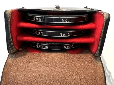 VTG Vivitar 48mm Close-Up Lenses, Set of 3 in case - Image 1 of 4