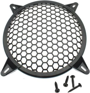2 Pack 10" Speaker Grills Subwoofer Grill Waffle Grill Guard Protector Covers - Picture 1 of 4