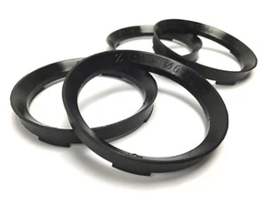 73.1 - 63.4 Spigot Rings, Set of 4, TUV Approved, Ford Focus Fiesta Mondeo ST RS - Picture 1 of 5