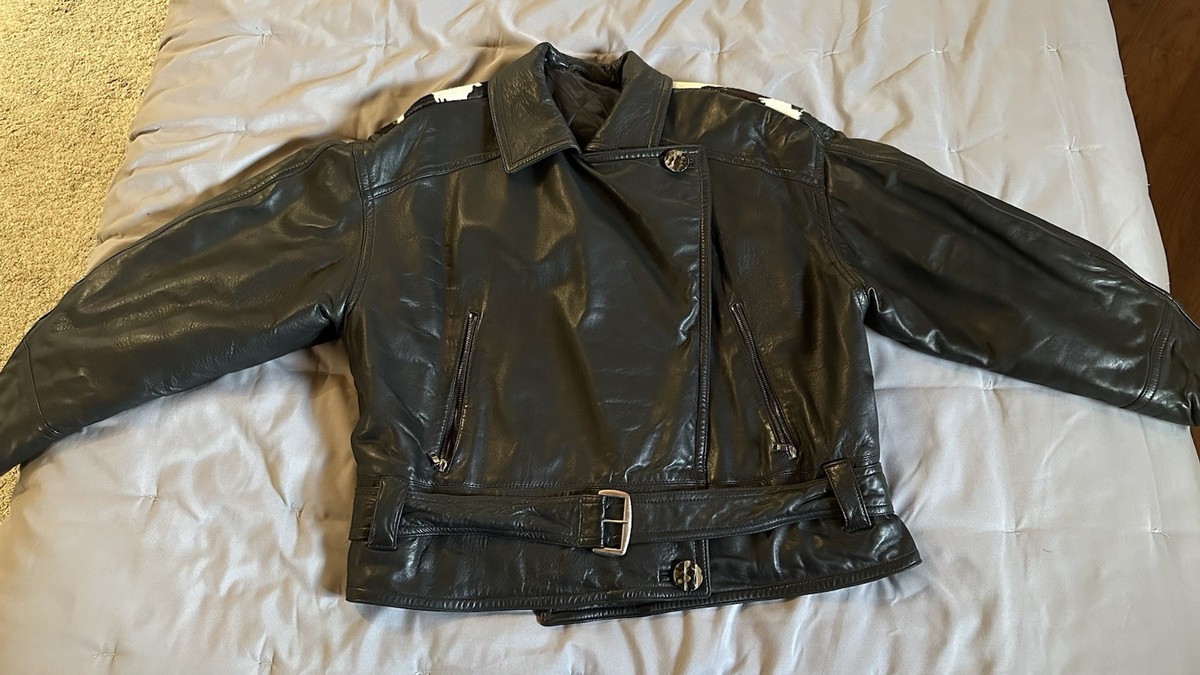 Giacca In Finta Pelle Donna - Stile Motociclista - Manica Lunga Con Cerniera - Casual Per Primavera/Autunno