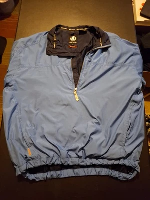Chaqueta Evan Williams Bourbon Sunice Westherproof azul correas de cintura ajustables Foto 1 de 4