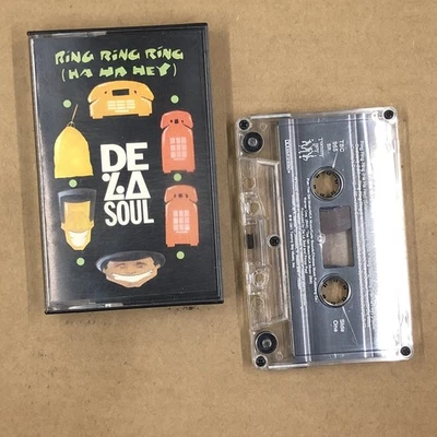 DE LA SOUL Cassette Tape 90s Rap Hip Hop RING RING RING MAXI EXTENDED MIXES - Image 1 of 4