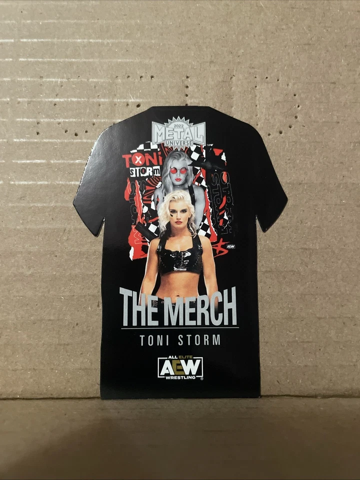 2022 TIMELESS TONI STORM SKYBOX METAL UNIVERSE AEW TM-6 THE MERCH CARD WWE NXT - Image 1 of 2