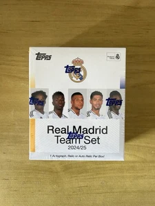 2024-25 Topps Team Set Real Madrid Box Factory Sealed - Imagen 1 de 3