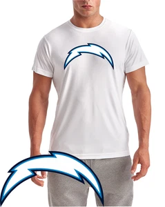 New WHITEOUT / Chargers Whiteout T-Shirt / TriDri Performance Shirt - Picture 1 of 3