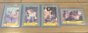 4x KAREN ALLEN SIGNED 1981 O-PEE-CHEE RAIDERS OF THE LOST ARK CARDS 37 56 58 71 - Picture 1 of 6