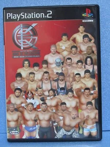PS2 King of Colosseum Red: New Japan x All Japan x Pancrase Disc - JAPAN - Picture 1 of 1