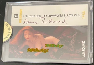 1997 CENTERFOLD AUTHENTIC PLAYMATE AUTO: LAURA RICHMOND #105 AUTOGRAPH SEPTEMBER - Picture 1 of 10
