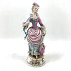 Vintage King's Porcelain Doll Women's Figurine 19.5cm Made In Italy