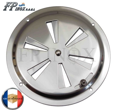 FP INOX Grille d'aération Ronde 152mm inox 316