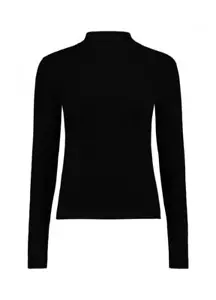 Hailys Fine Knit Jumper Black - Picture 1 of 1