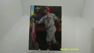 Albert Pujols Los Angeles Angels 2020 Topps Chrome BASEBALL Card - Picture 1 of 2