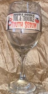 4 copas de vino doble trabajo y problemas Shopaholic Girls Truth Serum aleatorio - Imagen 1 de 8