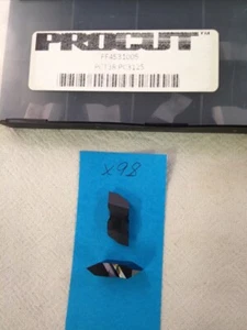 10 NEW PROCUT NT-3R TOP NOTCH THREADING CARBIDE INSERTS GRADE: PC3125 CTD (X98) - Picture 1 of 1