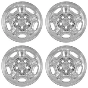 Four IMP 66X Chrome Wheel Skin Covers for 2005-2015 Toyota Tacoma - Picture 1 of 4
