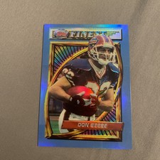 1994 Topps Finest Refractor Don Beebe #67