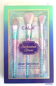 Cala Vegan Bristles 3 Piece 8" Brushes Powdered Angel Foundation Complexion Kit - Picture 1 of 2