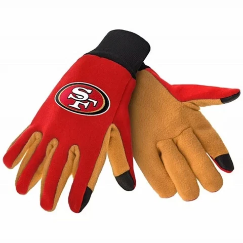 NFL San Francisco 49ers Team Texting Technology Gloves Cover