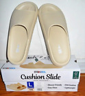 32 Degrees Unisex Cushion Slide Sandals Slip On shoes~ Tan~ L~  BRAND NEW in BOX