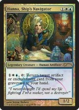 Hanna, Ship''s Navigator - Judge Foil NM MTG Promo Magic