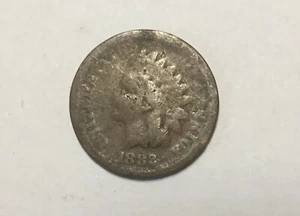 1882 Indian Head Cent I-184 - Picture 1 of 2
