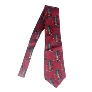 Vintage Burberrys of London Men’s 100% Silk Soldier Neck Tie - Picture 1 of 7