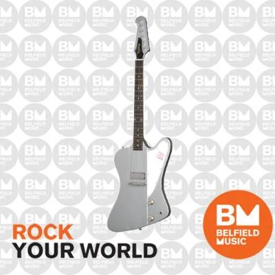 Epiphone 1963 Firebird I Electric Guitar Silver Mist w/ Hardcase - Brand New - image 1 of 4