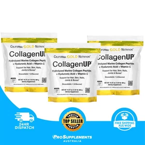 CALIFORNIA GOLD NUTRITION Hydrolyzed Collagen UP 5000, (3 x 464 g) Peptides+ - Picture 1 of 4