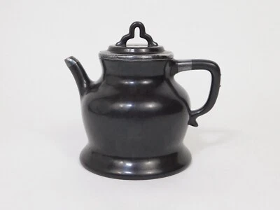 Tetera Qing Yixing arcilla TianQing de Yang jichu 杨季初天青泥包锡壶 Foto 1 de 4