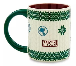 2023 DISNEY MARVEL AVENGERS CHRISTMAS UGLY SWEATER CERAMIC 17 OZ COFFEE MUG CUP - Picture 1 of 4