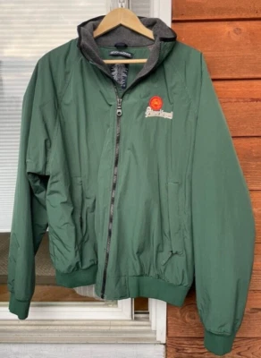 Chaqueta para hombre Devon & Jones verde bosque 2XL clásica de tres estaciones cremallera negra completa Foto 1 de 4