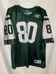 Vintage Champion Wayne Chrebet #80 New York Jets Jersey NFL Size 44 Throwback - Picture 1 of 4