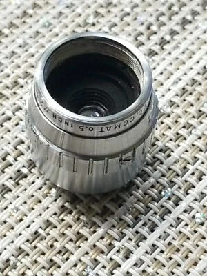 Bell & Howell Comat D-Mount .5 inch f/2.5 Movie Cine Lens - Image 1 of 4